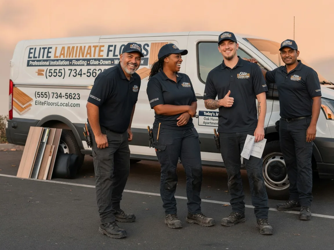 Laminate flooring installation company in Union, OR